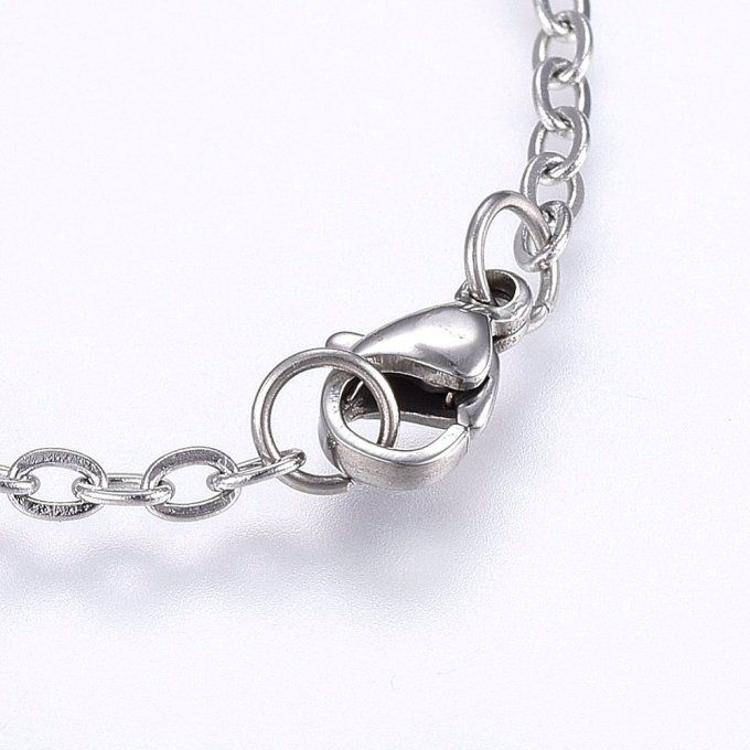 Bracelet avec breloques infini